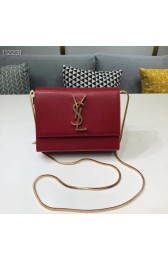 Fake Yves Saint Laurent Kate mini Original leather Shoulder Bag Y593122 red HV10238Hj78