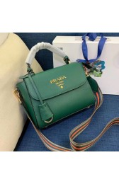 Fashion Prada Calf skin tote 1BD071 1BD209 green HV01456wc24