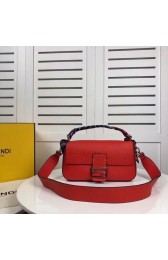 Fendi BAGUETTE leather bag F2466 red HV00856jf20