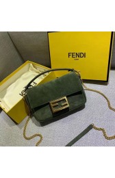 FENDI BAGUETTE Mini Shoulder Bag 8BS017 green HV00607ta99