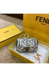 FENDI NANO BAGUETTE CHARM nappa leather 7AR844 HV00627uU16