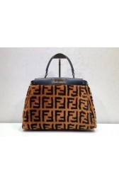 Fendi PEEKABOO REGULAR 8BN291A Brown HV11041dw37