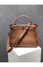 Fendi PEEKABOO Tote Bag 3559 brown HV04465ED90