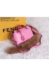 Fendi tote bags calfskin leather 2350 cherry powder HV01133Hn31