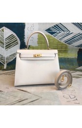 Hermes original Kelly Epsom Leather KL32 white HV11059Av26