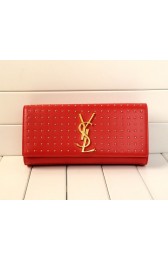 High Quality 2015 Yves Saint Laurent new model clutch 9939 red HV03536BH97