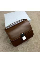 High Quality Imitation 2015 Celine new model classic retro 11042 coffee HV01075Vu82