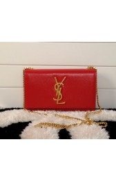 High Quality Imitation 2015 Yves Saint Laurent new model fashion shoulder bags caviar 6781 red HV08160wn47