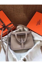 Hot Hermes Original Halzan mini bag H069523 grey HV04799cT87