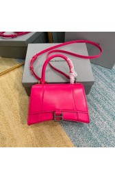 Hot Replica Balenciaga HOURGLASS SMALL TOP HANDLE BAG B108895-1 neon pink HV06583wR89