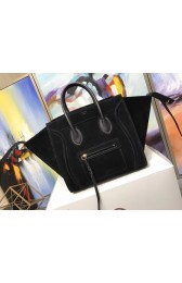 Imitation 1:1 Celine LUGGAGE PHANTOM Tote Bag 3372 black HV00452LT32