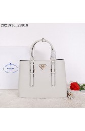 Imitation 2015 Prada spring and summer new models 2821 rice white HV10166SU58