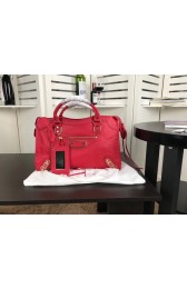 Imitation Balenciaga The City Handbag Sheepskin 084334 red HV11626SU58