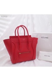 Imitation CELINE MICRO LUGGAGE HANDBAG IN LAMINATED LAMBSKIN 167793-10 HV07964zn33