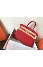 Imitation Cheap Hermes Birkin 35CM Tote Bag Original Togo Leather BK35 red HV06182fV17