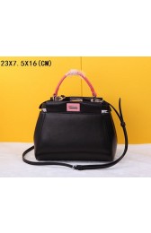 Imitation Fashion 2015 Fendi new model 520885 black&red HV00263kd19