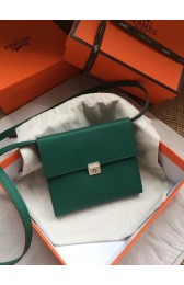 Imitation High Quality Hermes Clutch Epsom calfskin H0589 green HV09507HH94