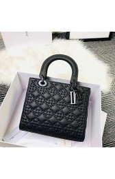 Imitation MINI LADY DIOR BAG CALFSKIN M0579S black HV00722uq94