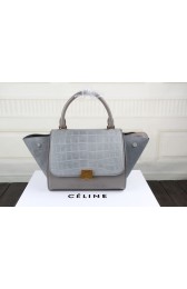 Knockoff 2015 Ceilne hot style crocodile 3345 gray HV05507cS18