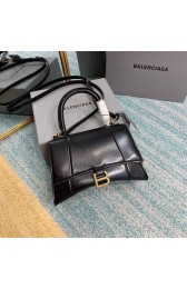 Knockoff Balenciaga HOURGLASS SMALL TOP HANDLE BAG B108895-1 black HV01142WW40