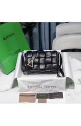 Knockoff Bottega Veneta PADDED CASSETTE BAG 591970 black HV11304Lg61