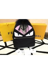 Knockoff Fendi backpack 53330 black&pink HV01381yK94