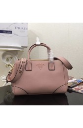 Knockoff Prada Calf leather bag 1BA2019 pink HV02555Ez66