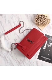 Knockoff Yves Saint Laurent Monogramme Cross-body Shoulder Bag 26606 red HV02970NL80