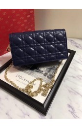 LADY DIOR-CLUTCH VAN LAMSLEER S0204 dark blue HV05788oK58