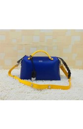 Luxury 2015 Fendi hot style calfskin leather 2356 blue&yellow HV04038kp43