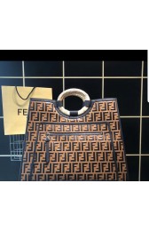 Luxury FENDI Kan I Original Leather Tote Bag 23589 HV04887bE46