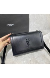 Luxury Yves Saint Laurent Calfskin Leather Shoulder Bag Y635627-1 black HV10945Px24