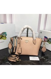 New Prada Calf leather bag 1BA111 apricot HV09336Uf80