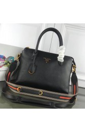 Prada Calf Leather Bag Original Leather 1BA188 Black HV01400DO87