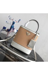 Prada Double Medium bag 1BA210 white HV05976xh67