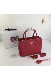 Prada Galleria Small Saffiano Leather Bag BN2316 red HV09802sY95