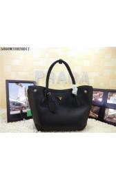 Replica 2015 Prada new model shopping bag 5008 black HV10778iF91