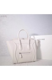 Replica CELINE MICRO LUGGAGE HANDBAG IN LAMINATED LAMBSKIN 167793-25 HV08359CQ60