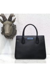 Replica Cheap Prada dual calf leather bag 1BA178 black HV06346Mq48