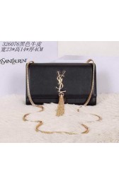 Replica Cheap Saint Laurent mini Monogramme Cross-body Shoulder Bag 326076 Black HV01895QC68