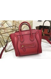 Replica Fashion Celine NANO MINI Tote Bag A3560 red HV04675yI43