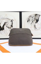 Replica Hermes Cosmetic Bag H3699 Grey HV05897Hd81