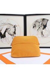 Replica Hermes Cosmetic Bag H3699 Yellow HV00555Ac56