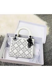 Replica MINI LADY DIOR BAG CALFSKIN M0598S white HV01068Ye83