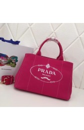 Replica Prada Fabric Printed Tote BN2439 rose HV01457BJ25