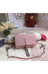 Yves Saint Laurent Monogramme Cross-body Shoulder Bag 8011 pink HV11949oJ62